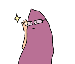 Sweet potato sticker #1568958