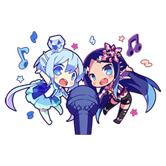 Cutie Chibi Aoki Lapis & Merli