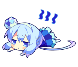Cutie Chibi Aoki Lapis & Merli sticker #1569060