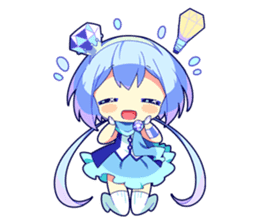 Cutie Chibi Aoki Lapis & Merli sticker #1569062