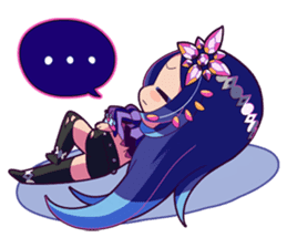 Cutie Chibi Aoki Lapis & Merli sticker #1569064