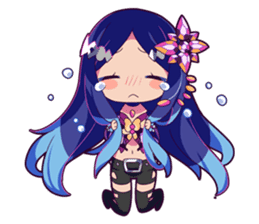 Cutie Chibi Aoki Lapis & Merli sticker #1569073