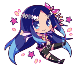 Cutie Chibi Aoki Lapis & Merli sticker #1569080