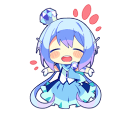 Cutie Chibi Aoki Lapis & Merli sticker #1569083