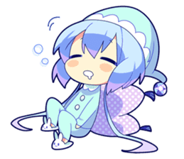 Cutie Chibi Aoki Lapis & Merli sticker #1569089