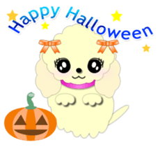 toy poodle "LUNLUN"1 sticker #1569329