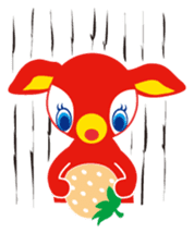 Puchi Babie&Strawberry sticker #1569432