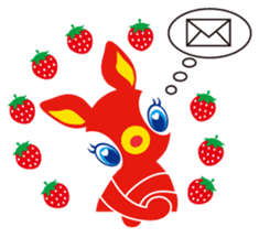 Puchi Babie&Strawberry sticker #1569451