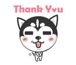 Naughty Huskies sticker #1569457