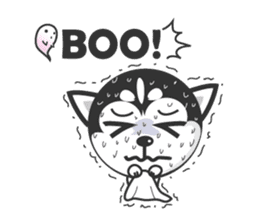 Naughty Huskies sticker #1569459