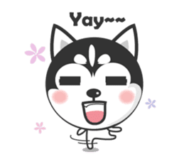 Naughty Huskies sticker #1569460