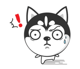 Naughty Huskies sticker #1569461