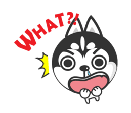 Naughty Huskies sticker #1569462