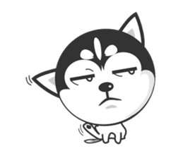 Naughty Huskies sticker #1569473