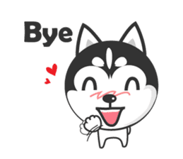 Naughty Huskies sticker #1569475