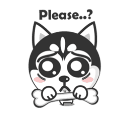 Naughty Huskies sticker #1569476