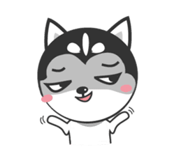Naughty Huskies sticker #1569481