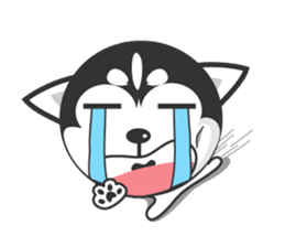 Naughty Huskies sticker #1569484