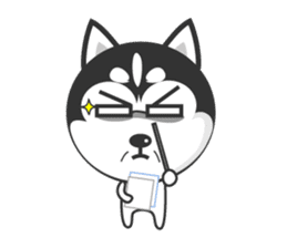 Naughty Huskies sticker #1569485