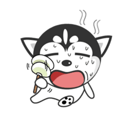 Naughty Huskies sticker #1569492