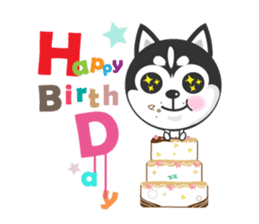 Naughty Huskies sticker #1569493