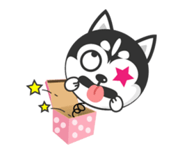 Naughty Huskies sticker #1569494