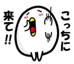 Best life shiratama Mr. stamp sticker #1569922