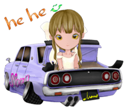 Mach Momo-chan sticker #1570038