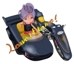 Mach Momo-chan sticker #1570043