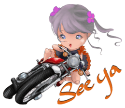 Mach Momo-chan sticker #1570051