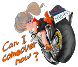 Mach Momo-chan sticker #1570054