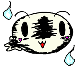 Uchuppi is a little gray sticker #1570167