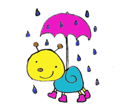 rinko and merry friends sticker #1570262