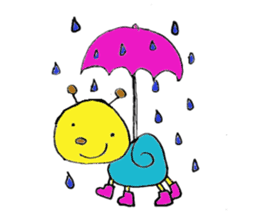 rinko and merry friends sticker #1570262