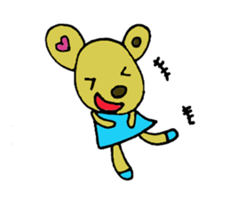 rinko and merry friends sticker #1570270