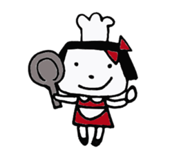 rinko and merry friends sticker #1570274