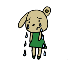 rinko and merry friends sticker #1570276