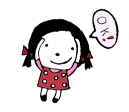 rinko and merry friends sticker #1570282