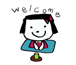 rinko and merry friends sticker #1570285