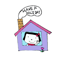 rinko and merry friends sticker #1570292