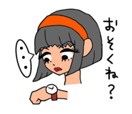 uptalking gals sticker #1570501