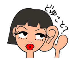uptalking gals sticker #1570502