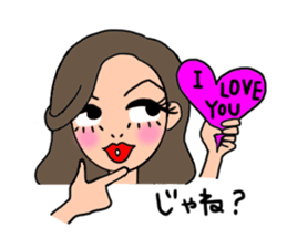 uptalking gals sticker #1570511