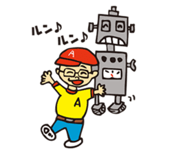 Buffalo Goro A's Characters vol.1 sticker #1570673