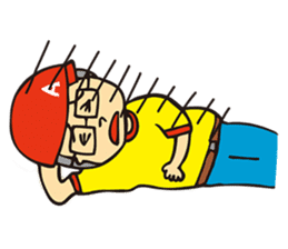 Buffalo Goro A's Characters vol.1 sticker #1570683