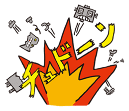 Buffalo Goro A's Characters vol.1 sticker #1570691