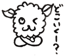 Mr. loose sheep sticker #1570700