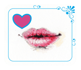 Lip & Eye Vol.2 sticker #1570981