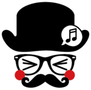 moustache and glasses gentleman sticker #1571194