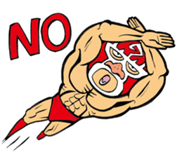 professional wrestler kurukuruman sticker #1571537